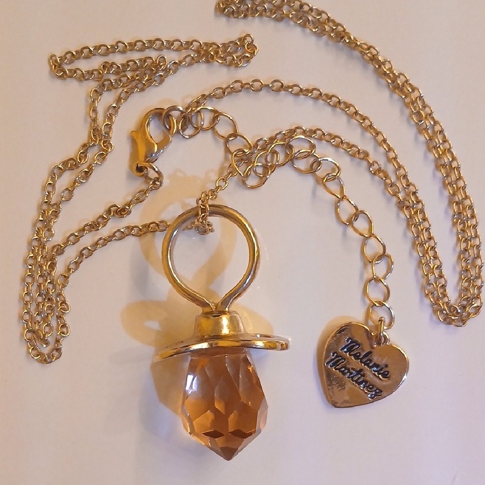 Rare Melanie Martinez Pacifier Necklace From Cry Baby Era